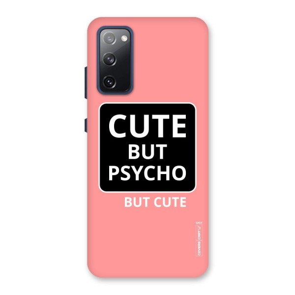 Psycho But Cute Back Case for Galaxy S20 FE