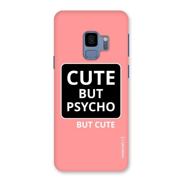 Psycho But Cute Back Case for Galaxy S9