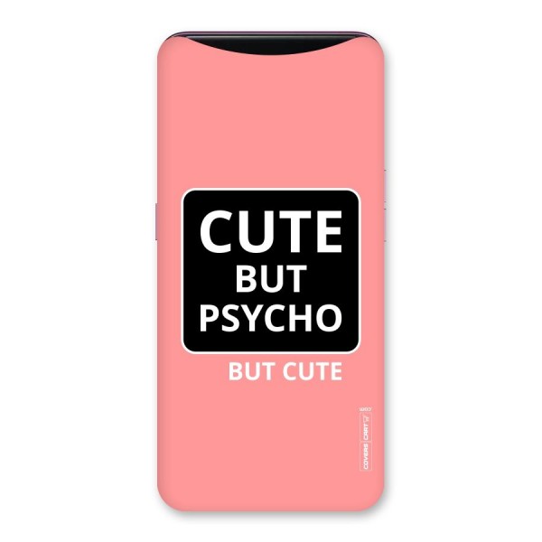 Psycho But Cute Back Case for Oppo Find X