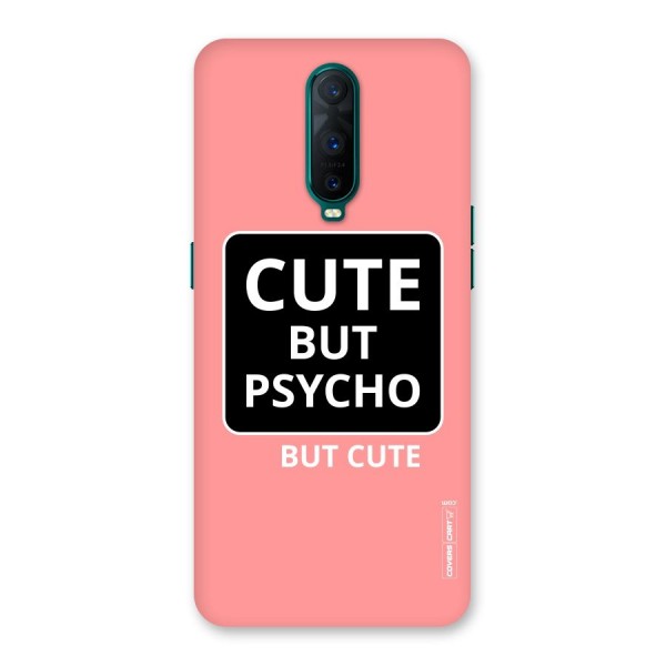 Psycho But Cute Back Case for Oppo R17 Pro