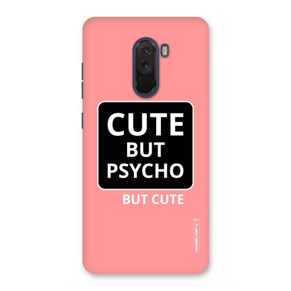 Psycho But Cute Back Case for Poco F1