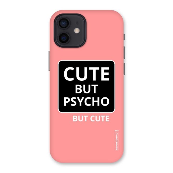 Psycho But Cute Back Case for iPhone 12