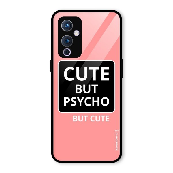 Psycho But Cute Glass Back Case for OnePlus 9