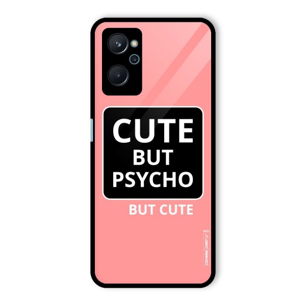 Psycho But Cute Glass Back Case for Realme 9i