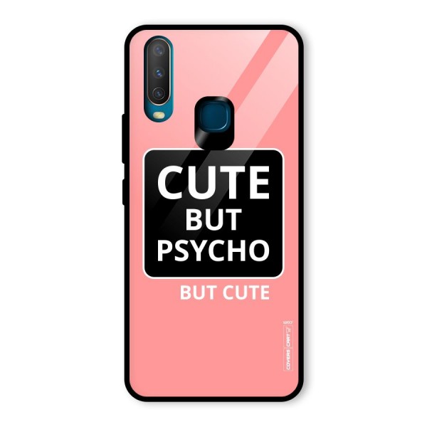 Psycho But Cute Glass Back Case for Vivo Y15