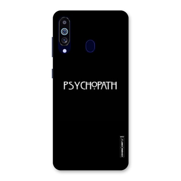 Psycopath Alert Back Case for Galaxy A60