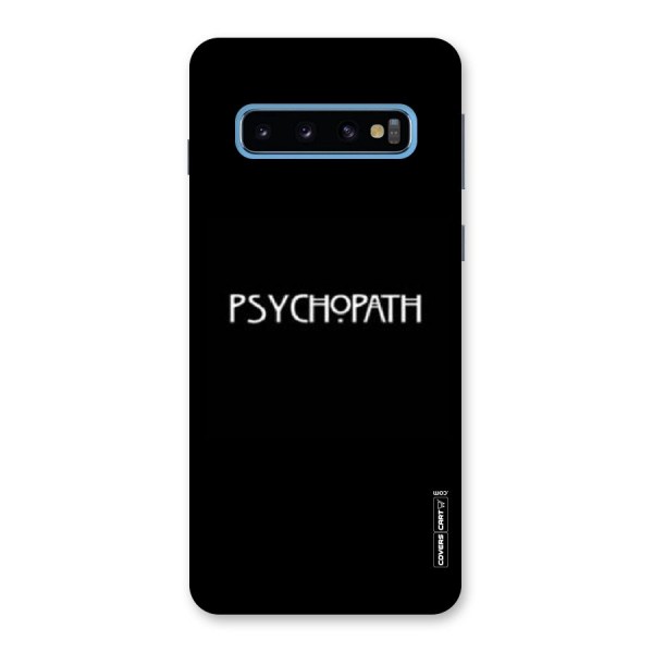 Psycopath Alert Back Case for Galaxy S10