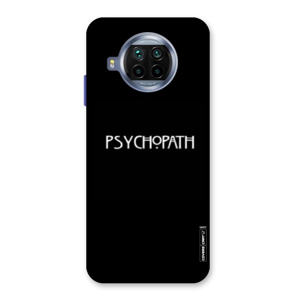 Psycopath Alert Back Case for Mi 10i