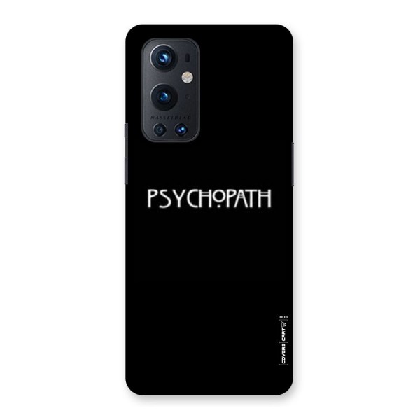 Psycopath Alert Back Case for OnePlus 9 Pro