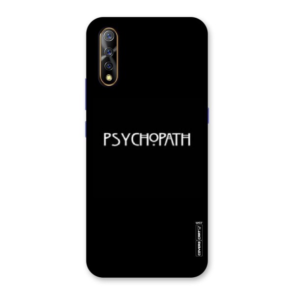 Psycopath Alert Back Case for Vivo S1