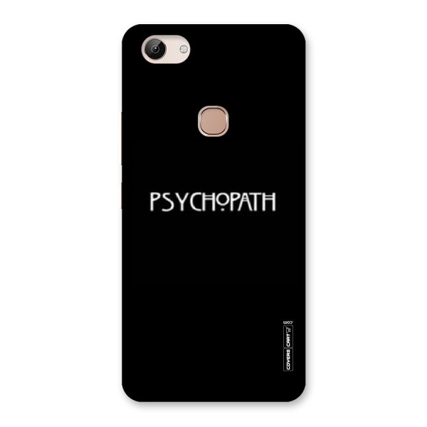 Psycopath Alert Back Case for Vivo Y83