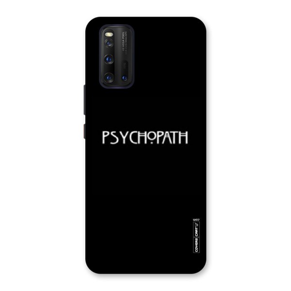 Psycopath Alert Back Case for Vivo iQOO 3