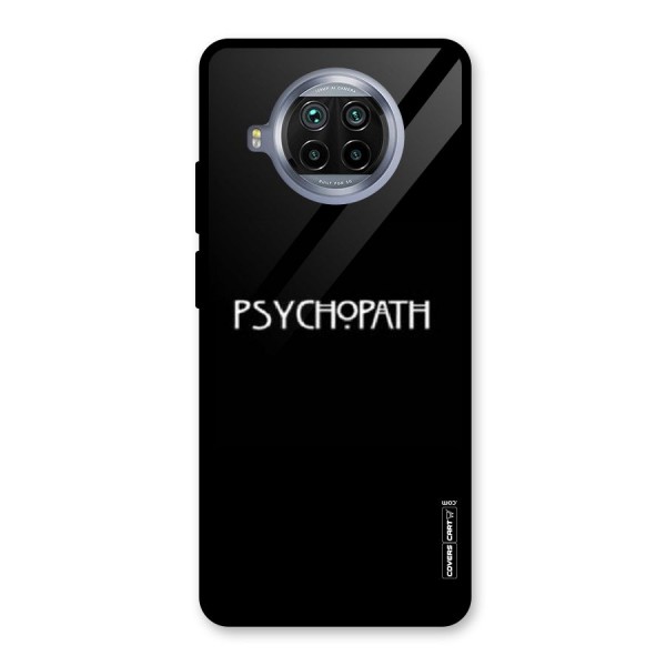 Psycopath Alert Glass Back Case for Mi 10i