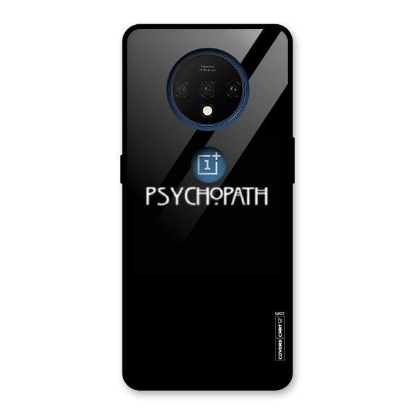 Psycopath Alert Glass Back Case for OnePlus 7T