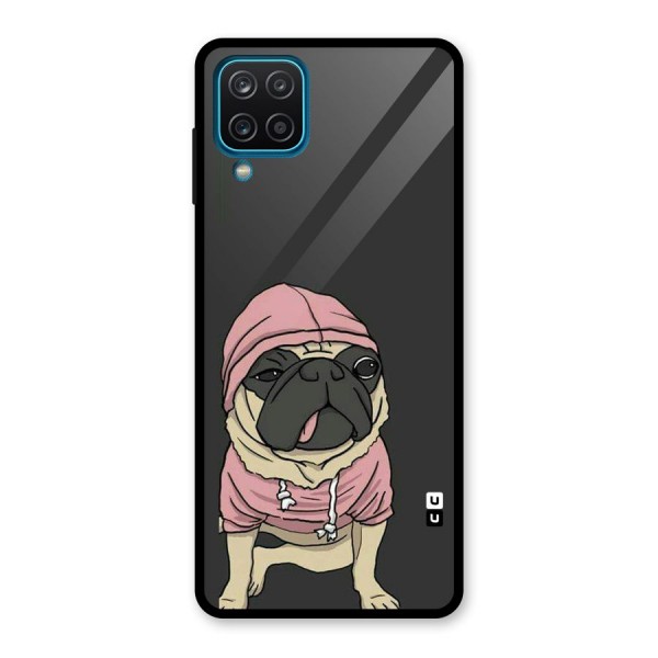 Pug Swag Glass Back Case for Galaxy A12