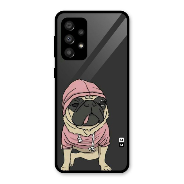 Pug Swag Glass Back Case for Galaxy A32