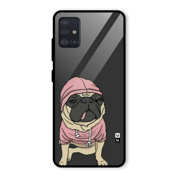 Pug Swag Glass Back Case for Galaxy A51