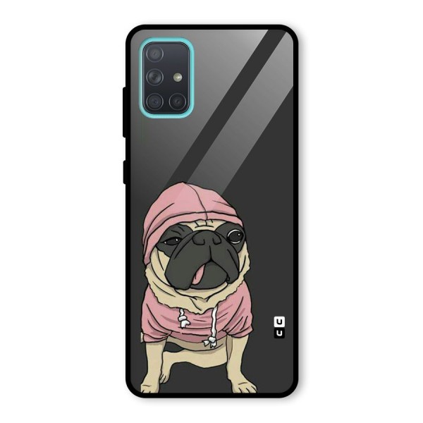 Pug Swag Glass Back Case for Galaxy A71