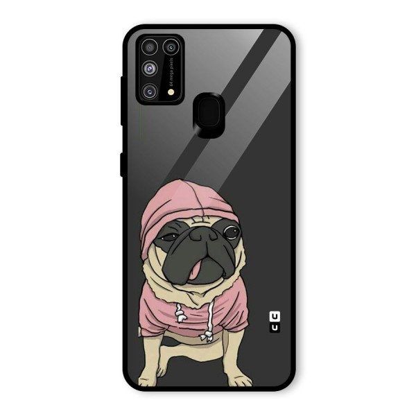 Pug Swag Glass Back Case for Galaxy F41