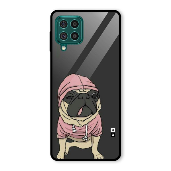 Pug Swag Glass Back Case for Galaxy F62