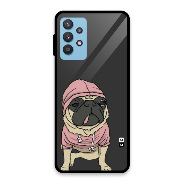 Pug Swag Glass Back Case for Galaxy M32 5G