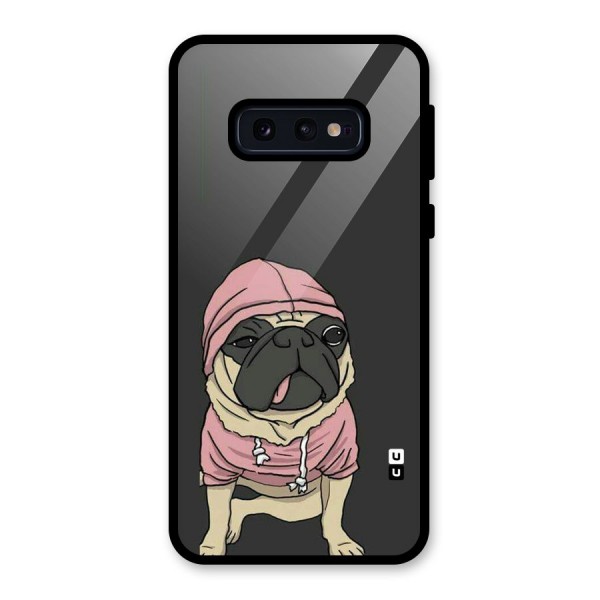 Pug Swag Glass Back Case for Galaxy S10e