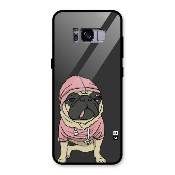 Pug Swag Glass Back Case for Galaxy S8