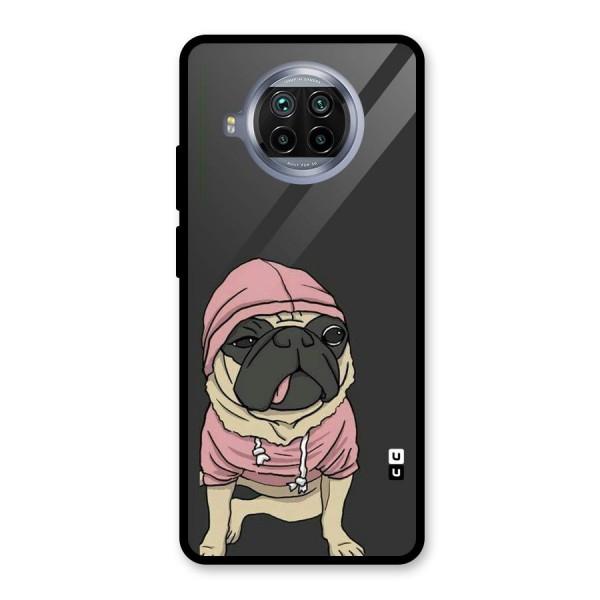 Pug Swag Glass Back Case for Mi 10i