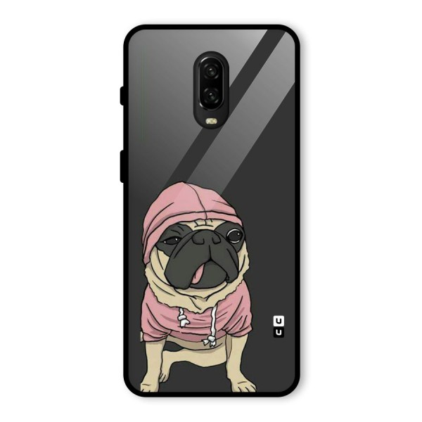 Pug Swag Glass Back Case for OnePlus 6T