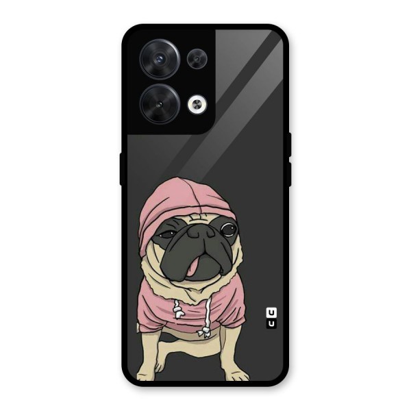 Pug Swag Glass Back Case for Oppo Reno8 5G