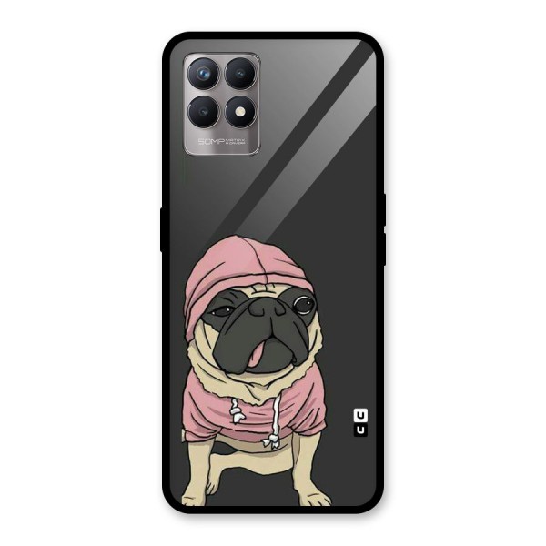 Pug Swag Glass Back Case for Realme 8i