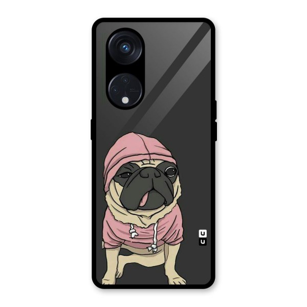 Pug Swag Glass Back Case for Reno8 T 5G