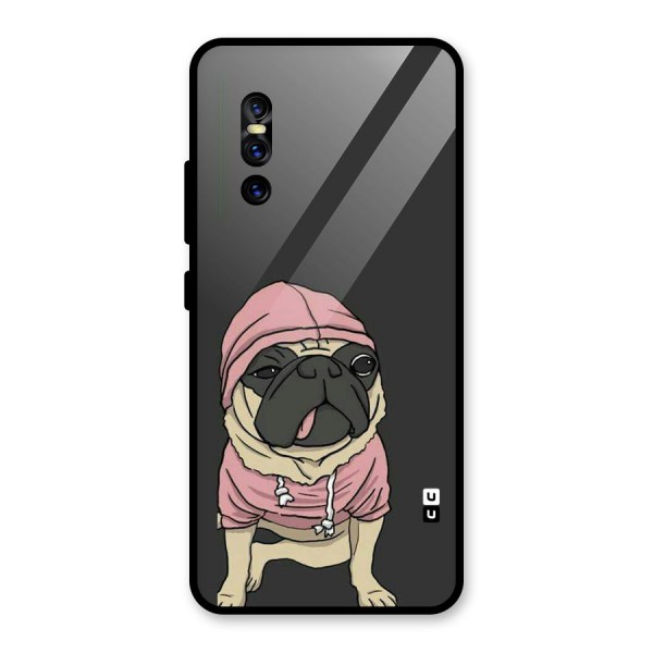 Pug Swag Glass Back Case for Vivo V15 Pro