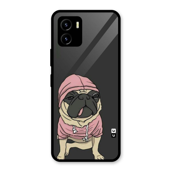 Pug Swag Glass Back Case for Vivo Y15s