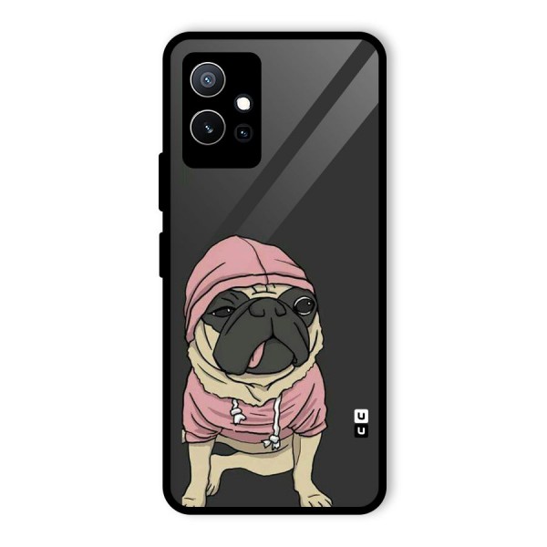 Pug Swag Glass Back Case for Vivo iQOO Z6