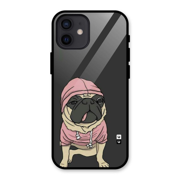 Pug Swag Glass Back Case for iPhone 12