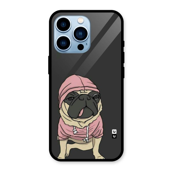 Pug Swag Glass Back Case for iPhone 13 Pro