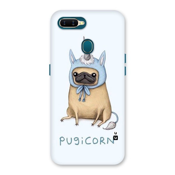 Pugicorn Back Case for Oppo A7