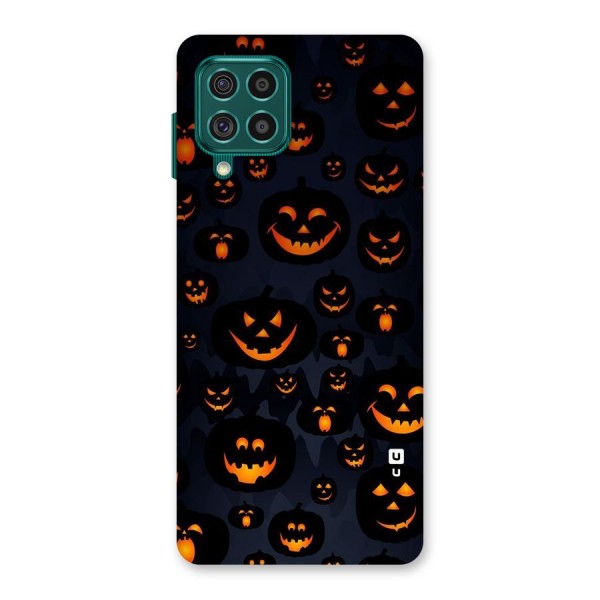 Pumpkin Smile Pattern Back Case for Galaxy F62