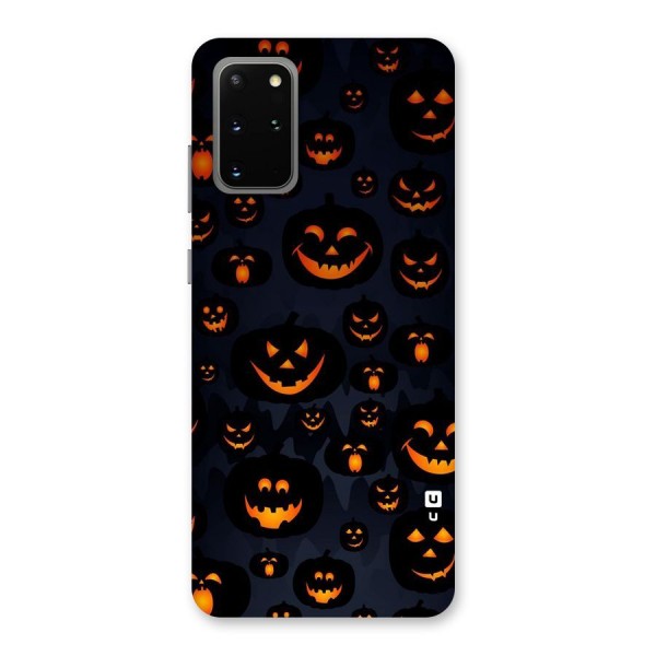 Pumpkin Smile Pattern Back Case for Galaxy S20 Plus