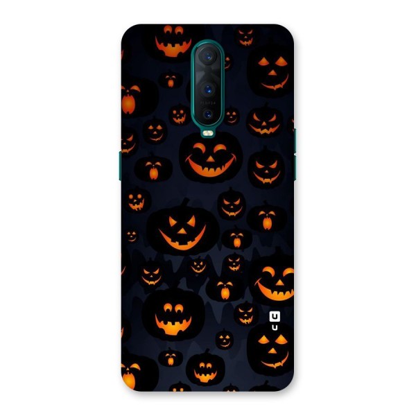 Pumpkin Smile Pattern Back Case for Oppo R17 Pro