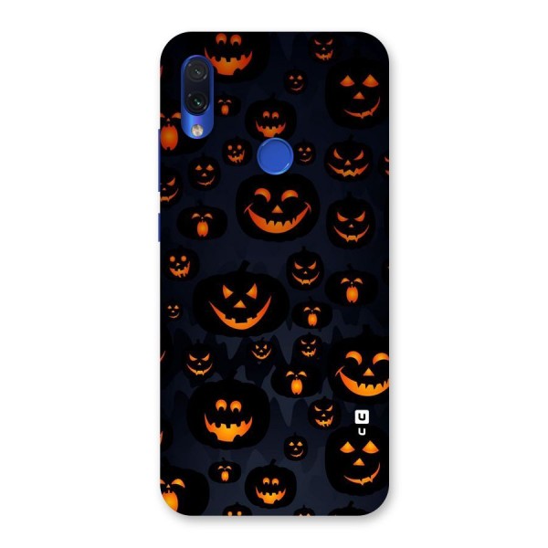 Pumpkin Smile Pattern Back Case for Redmi Note 7