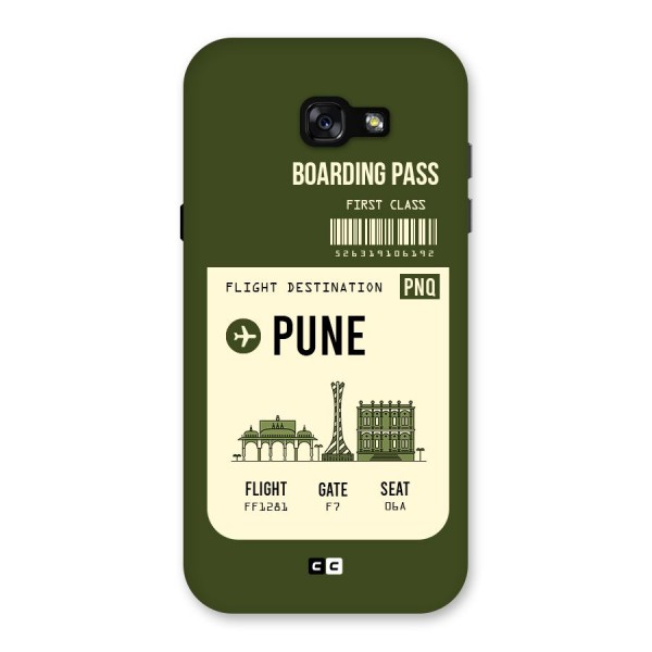 Pune Boarding Pass Back Case for Galaxy A7 (2017)