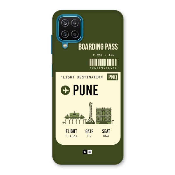 Pune Boarding Pass Back Case for Galaxy F12