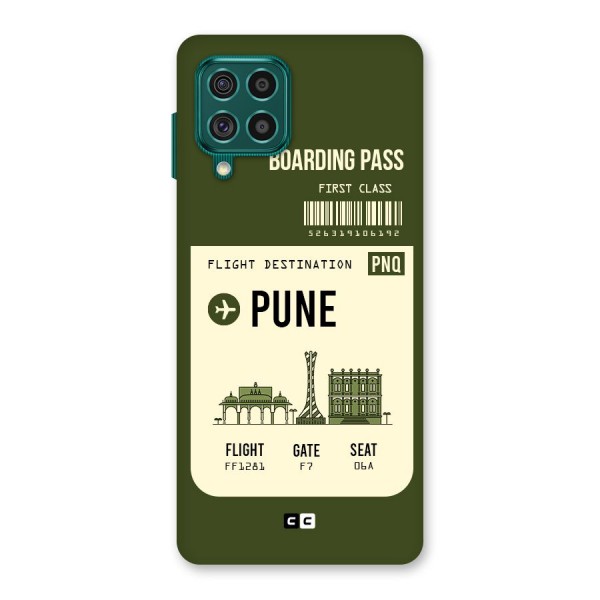 Pune Boarding Pass Back Case for Galaxy F62