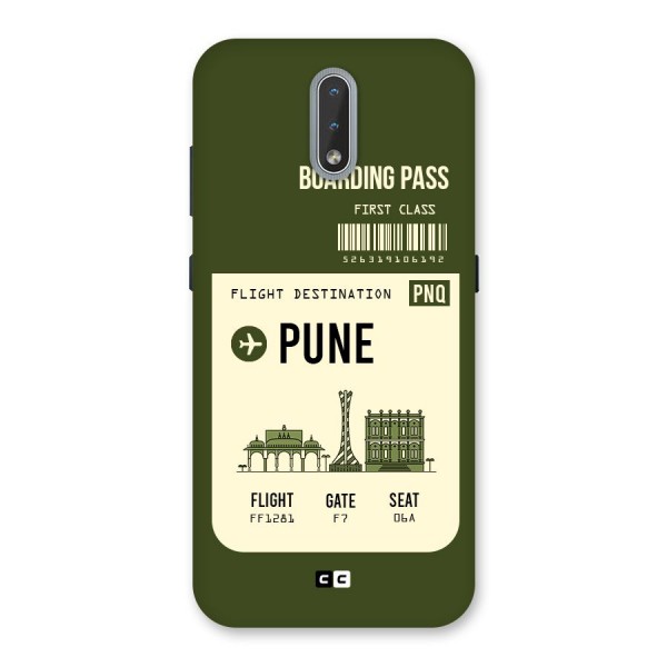 Pune Boarding Pass Back Case for Nokia 2.3