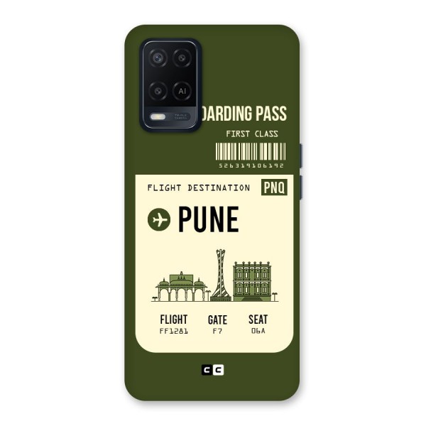 Pune Boarding Pass Back Case for Oppo A54