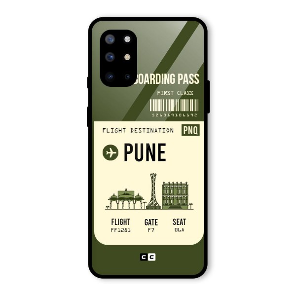 Pune Boarding Pass Glass Back Case for OnePlus 8T