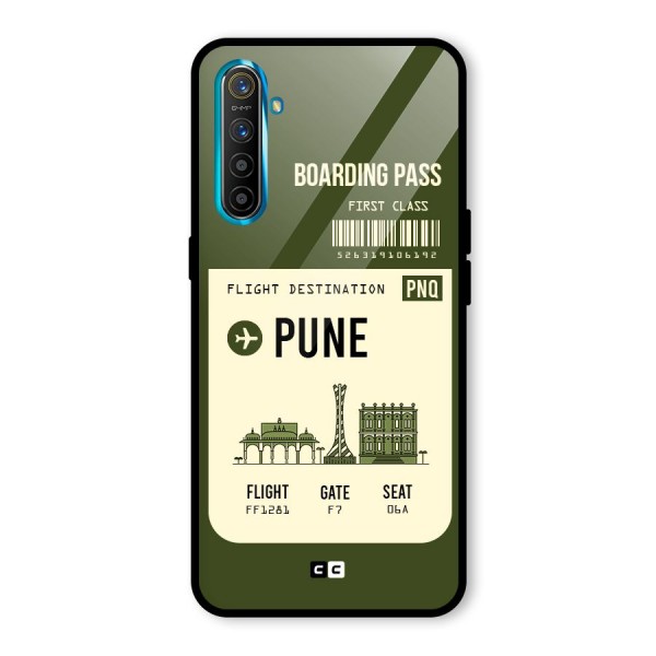 Pune Boarding Pass Glass Back Case for Realme XT