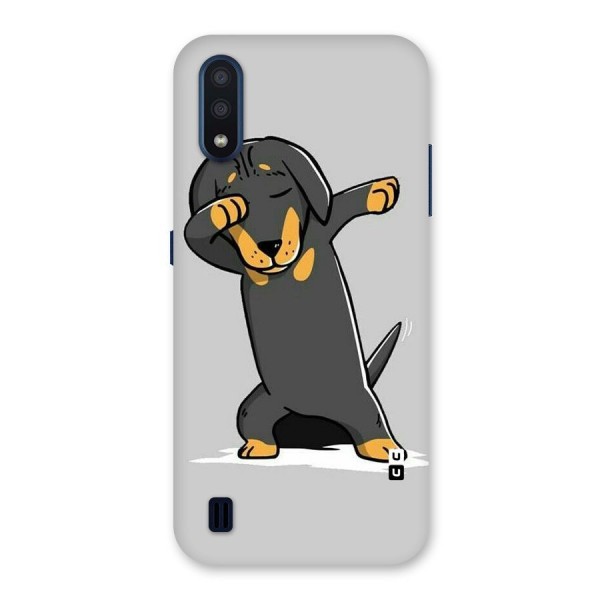 Puppy Dab Back Case for Galaxy M01